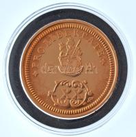 DN "Magyarok Kincstára - II. Rákóczi Ferenc, 20 poltura, 1705" bronz utánveret, kapszulába...