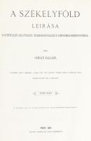 Orbán Balázs: Székelyföld leírása. Reprint kiadás, két kötetben. Csatári Dániel kísérőtanulmányával....