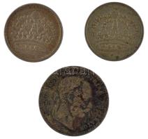 Vegyes: Ausztria 1869. 10kr Ag Ferenc József + Svédország 1953-1960. 10ö Ag (2xklf) T:3,2 Mixed: Austria 1869. 10 Kreuzer Ag Franz Joseph + Sweden 1953-1960. 10 Öre Ag (2xdiff) C:F,XF Krause KM#2206, KM#823