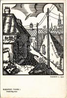 1935 Budapest I. Tabán, Holdvilág utca s: Kácser L. (EK)