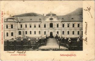 1906 Sátoraljaújhely, Erzsébet kórház. Löwy A. kiadása (kis szakadás / small tear)