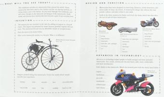 1998 The art of the motorcycle, angol nyelvű kiállítási prospektus