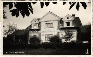 1937 Báznafürdő, Baile Bazna, Bad-Baassen; Vila Soterius / villa, spa