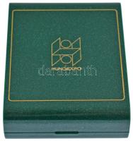 1996. "HUNGEXPO a 100 BNV éve '96" jelzett Ag bélyegérem, eredeti dísztokban (3,35g/0...