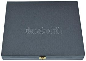 DN "A szabadságharc képes krónikája" 12xklf darabból álló festett, ezüstözött CuZn emlékér...