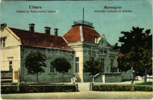 1925 Marosújvár, Uioara, Ocna Mures; Kincstári szálloda és étterem. Veress kiadása / hotel and restaurant (EK)