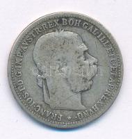 Ausztria 1893. 1K Ag &quot;Ferenc József&quot; T:3  Austria 1893. 1 Corona Ag &quot;Franz Joseph&quot; C:F Krause KM#2804