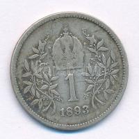 Ausztria 1893. 1K Ag "Ferenc József" T:3 
Austria 1893. 1 Corona Ag "Franz Joseph&qu...