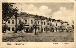 1937 Nagyenyed, Aiud; Primaria / Városháza / town hall (EK)