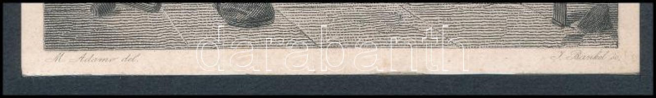 Max Adamo (1837-1901) festménye után, J Bankel metszése: Shakespeare-illusztráció. Acélmetszet, papí...