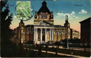 1914 Arad, Kultúrpalota. Kerpel Izsó kiadása / Palace of Culture (Rb)