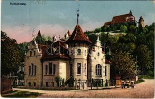 1917 Segesvár, Schässburg, Sighisoara; villa. H. Zeidner kiadása / villa (EK)