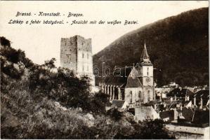 Brassó, Kronstadt, Brasov; Fekete templom, Fehér bástya / church, tower