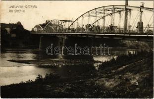 Szatmárnémeti, Szatmár, Satu Mare; Szamos híd / Somes river bridge. photo
