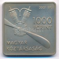 2007. 1000Ft Cu-Ni "Adorján János - Libelle" kapszulában T:BU Adamo EM208