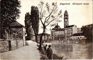 Nagyvárad, Oradea; Körös parti részlet / Cris riverside (EK)