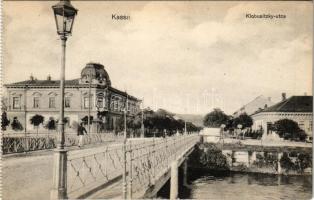 Kassa, Kosice; Klobusitzky utca / street