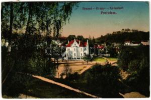 Brassó, Kronstadt, Brasov; Livada postei / Postwiese / Postarét / villa (EK)