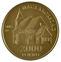 2015. 2000Ft Cu-Ni-Zn "425 éves a Vizsolyi Biblia" T:BU Adamo EM301