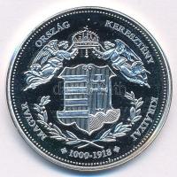 DN "Magyarország Keresztény Királyai /Ferenc József 1848-1916" Ag emlékérem (20g/0.333/38m...
