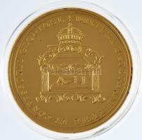 DN Magyar Aranyóriások - Mária Terézia, a Szent Jobb hazahozatala emlékérem 1771 aranyozott Cu utánveret (46mm) T:PP