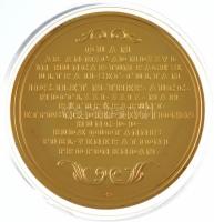 DN "Magyar Aranyóriások - Mária Terézia, a Szent Jobb hazahozatala emlékérem 1771" aranyoz...
