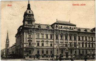 1910 Arad, Arad-Csanádi Egyesült Vasutak palotája / railway company's palace (EK)