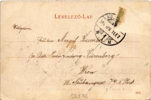 1904 Kolozsvár, Cluj; Karolina tér, Szent Ferenc-rendiek temploma, belső / church, interior (Rb)