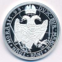 DN "Magyar tallérok utánveretben - Rudolf tallérja 1598" Ag emlékérem tanúsítvánnyal (20g/...