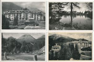Tátra, Magas-Tátra, Vysoké Tatry; 7 db régi képeslap / 7 pre-1945 postcards