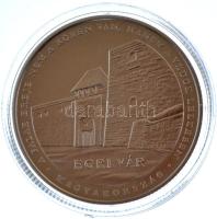2018. 10.000Ft Ag "Egri vár" tanúsítvánnyal, kapszulában T:PP