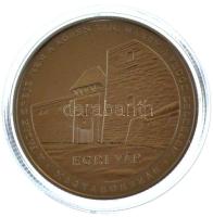 2018. 10.000Ft Ag "Egri vár" tanúsítvánnyal, kapszulában T:PP