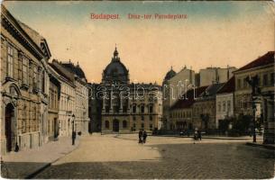 1915 Budapest I. Dísz tér a várban (EK) + Vöröskereszt Egylet Gróf Edelsheim Kisegítő Kórháza Tárnok-utca