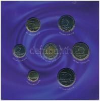 2007. 1Ft-100Ft (7xklf) forgalmi sor szettben,"50 éves a Római Szerződés" + 50Ft "50 ...