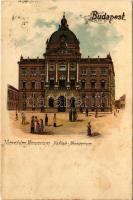 1904 Budapest I. Szent György tér, Honvédelmi Minisztérium. litho (fl)