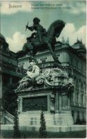 1906 Budapest I. Savoyai Jenő főherceg szobor (EK)