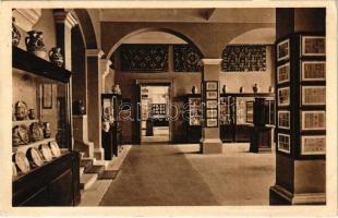 1934 Kolozsvár, Cluj; Muzeul Etnografic, Vestibulul / Néprajzi Múzeum, Előcsarnok / Ethnographic Museum, vestibule, interior (EK)