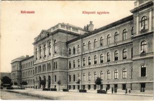 1908 Kolozsvár, Cluj; Központi egyetem. Lepage Lajos kiadása / university (EK)