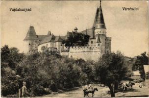 1931 Vajdahunyad, Hunedoara; vár / castle (ragasztónyom / glue marks)