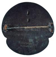 ~1940. "Kolozsvári Egyetemi É.K. (Énekkar)" zománcozott, ezüstözött bronz jelvény "Mo...