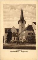 Nagyszeben, Hermannstadt, Sibiu; Lutherkirche / templom. Jos. Drotleff kiadása / church (EK)