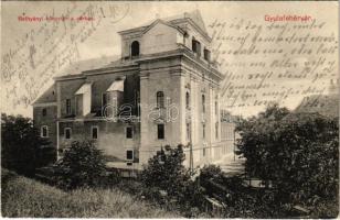 1913 Gyulafehérvár, Karlsburg, Alba Iulia; Batthyány könyvtár a várban. Weisz Bernát kiadása / library in the castle (fa)