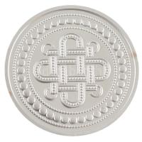 Ifj. Szlávics László (1959-) DN "Szent Korona emlékérem" részben aranyozott, peremén jelze...