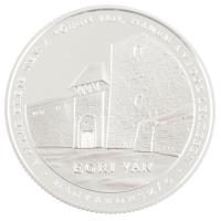 2018. 10.000Ft Ag "Egri vár" tanúsítvánnyal, kapszulában T:PP