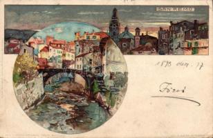 1899 San Remo litho