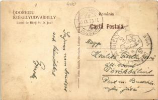 1940 Székelyudvarhely, Odorheiu Secuiesc; Liceul de Baeti St. O. Josif / gimnázium / boys' gram...