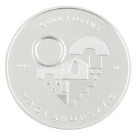 2018. 10.000Ft Ag "Családok éve" sérült kapszulában, tanúsítvánnyal T:PP