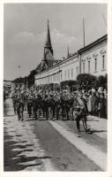 Máramarossziget hungarian soldiers marching