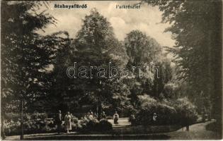 Stubnyafürdő, Túróchévíz, Stubnianske Teplice, Turcianske Teplice; Park / park, spa