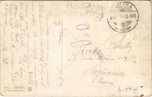 1919 Stubnyafürdő, Túróchévíz, Stubnianske Teplice, Turcianske Teplice; Park részlet / park, spa (fa...